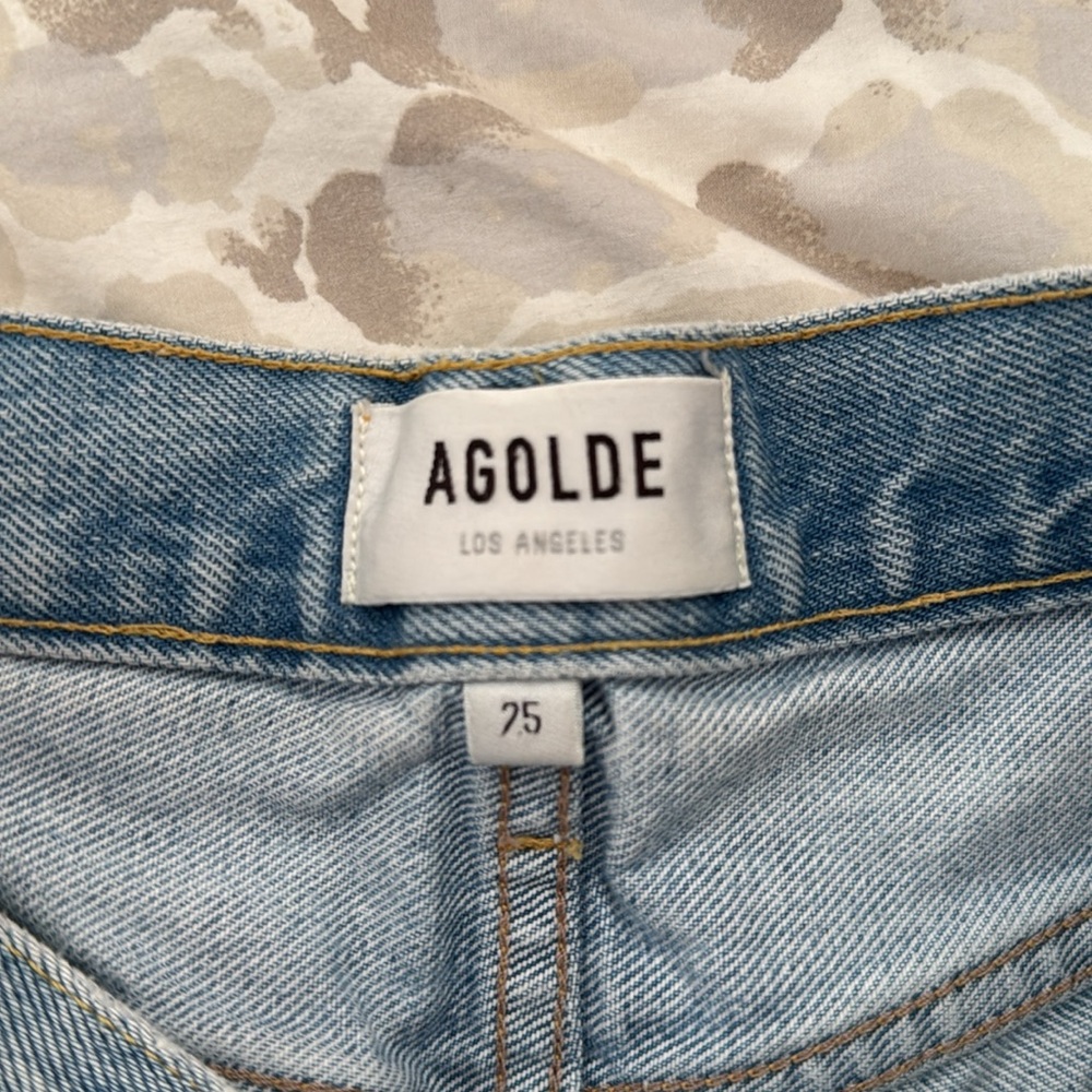 Agolde Parker Jean shorts - Picture 2 of 3